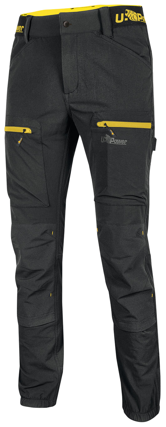 U-Power PANTALONE HORIZON Col. Nero Mis. XXL
