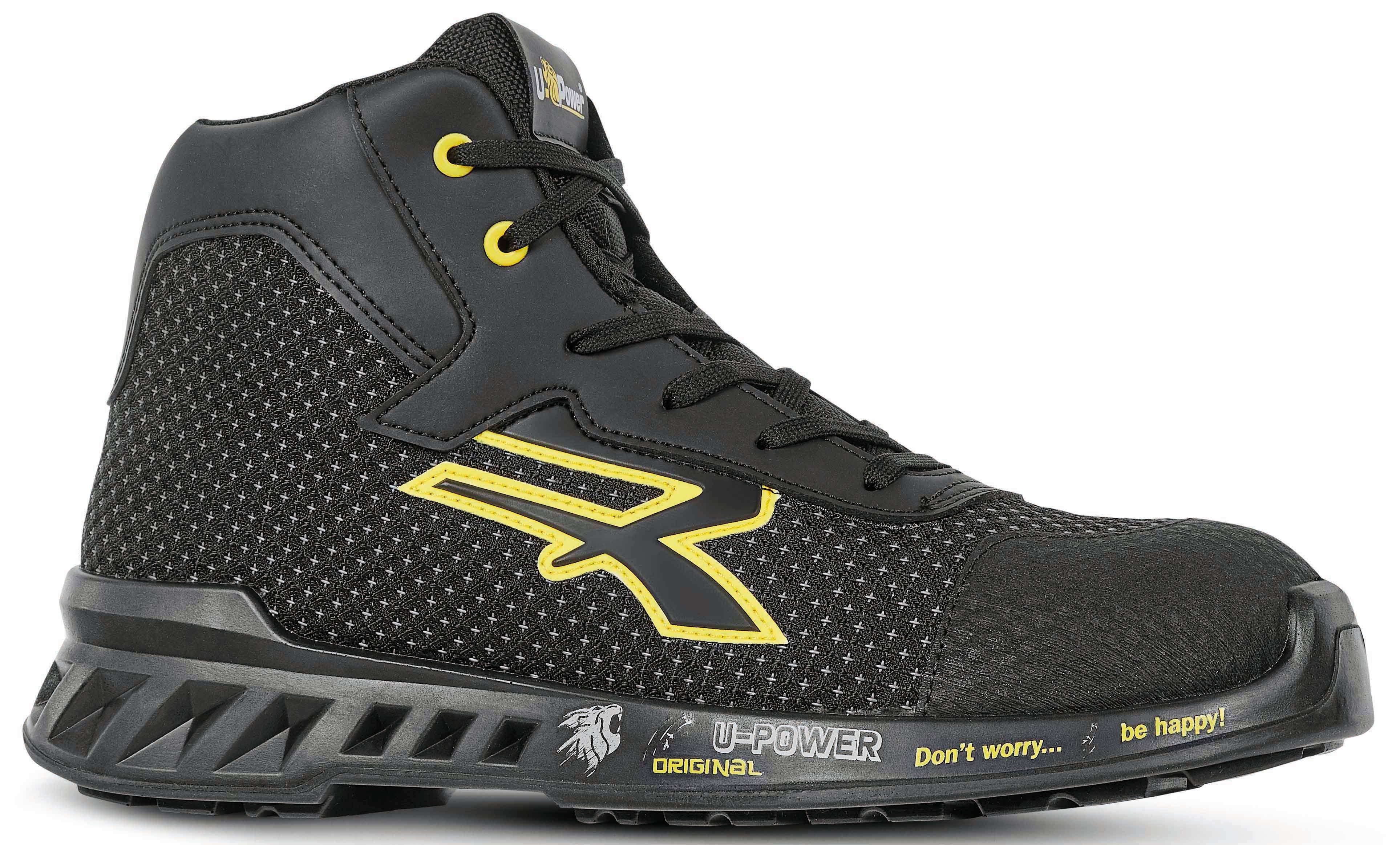 U-Power SCARPE ANTINFORTUNISTICA ALTE S3 SRC REDLEVE JOE Col. Nero Mis. 40