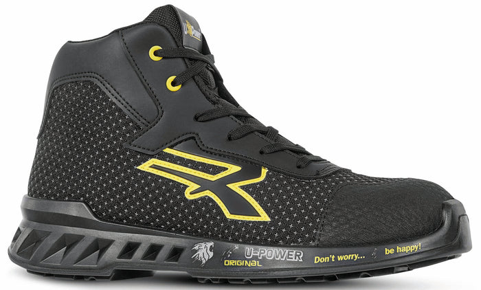 U-Power SCARPE ANTINFORTUNISTICA ALTE S3 SRC REDLEVE JOE Col. Nero Mis. 40
