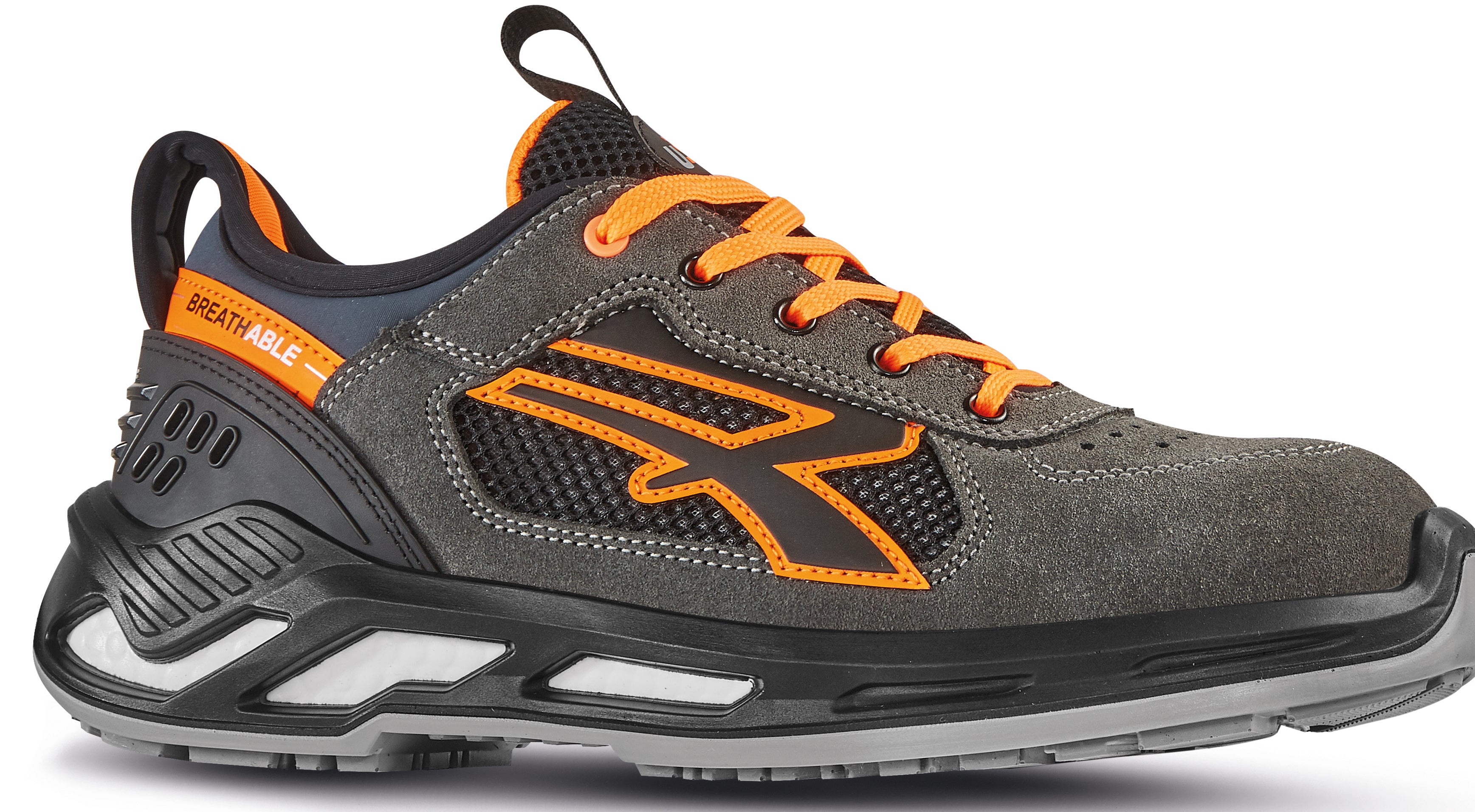 U-Power SCARPE ANTINFORTUNISTICA BASSE S1P SRC ESD RYDER Col. Antracite Mis. 42