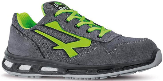 U-Power SCARPE ANTINFORTUNISTICA BASSE S1P SRC REDLION POINT Col. Grigio Mis. 41