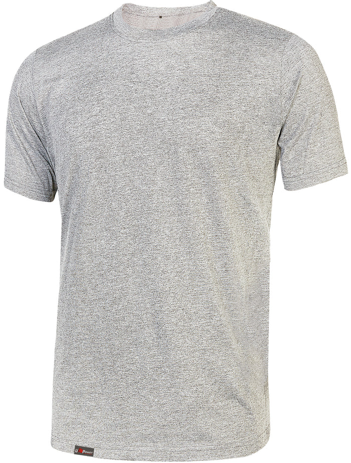 U-Power T-SHIRT LINEAR Col. GRIGIO CHIARO mis. L