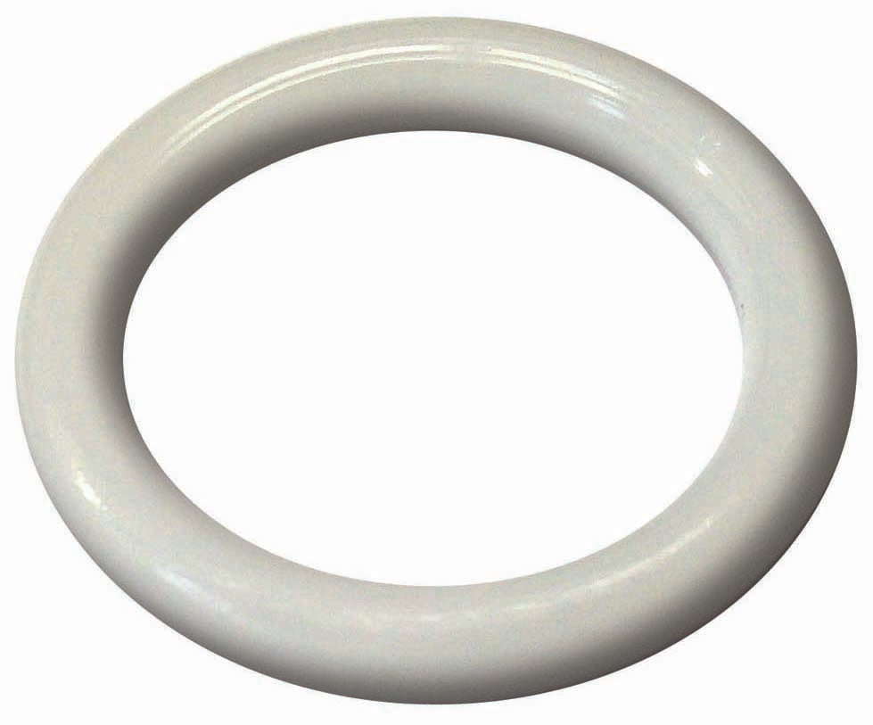 Utilia ANELLO PER SCORRITENDA IN MOPLEN Ø mm. 26  pz. 6 12.00 confezioni