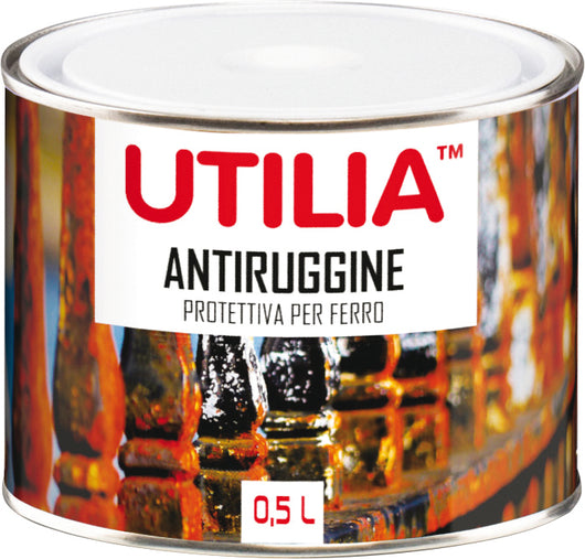 Utilia ANTIRUGGINE  ml. 500 Grigio 6.00 pz