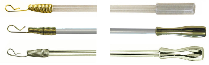 Utilia ASTA SPINGITENDA LACCATA BIANCA.CM.125