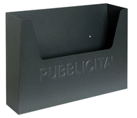 Utilia CASSETTA PER PUBBLICITÀ Col.Grigio mm.355x85x255 h