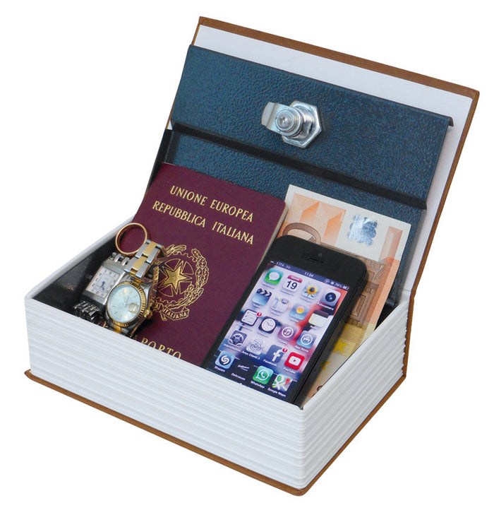 Utilia CASSETTA PORTAVALORI A LIBRO  mm. 265x205x65 h
