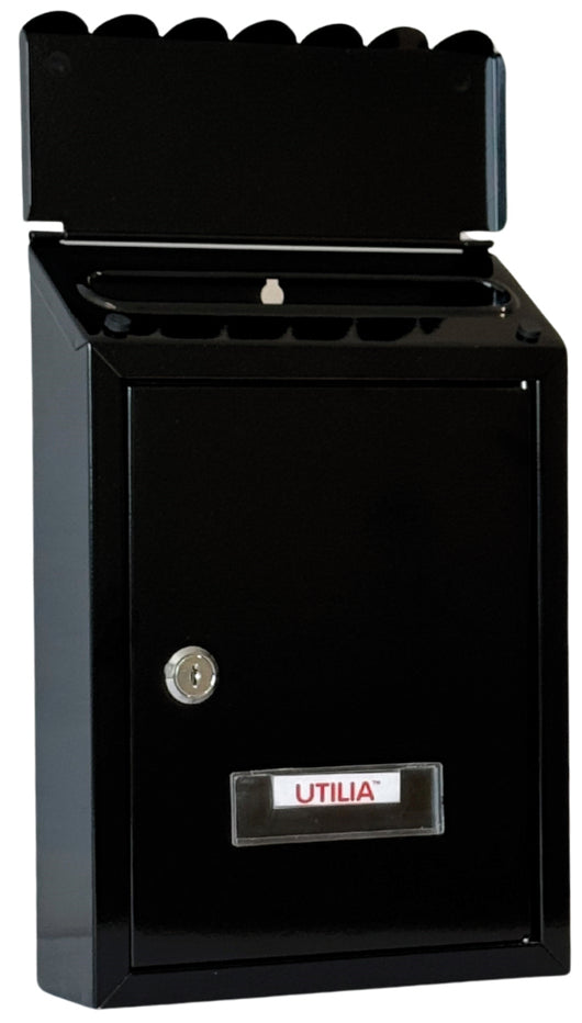 Utilia CASSETTA POSTALE CAPRI  col. Nero