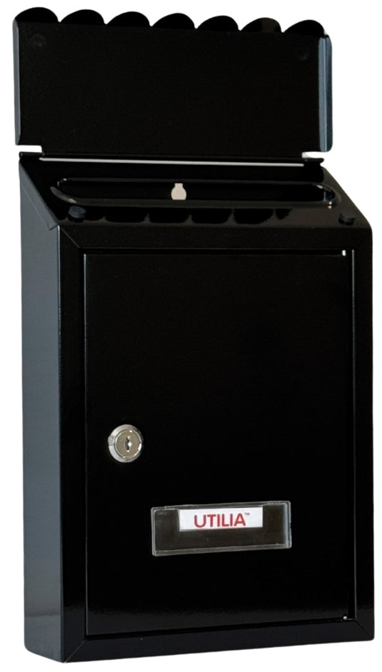 Utilia CASSETTA POSTALE CAPRI  col. Nero