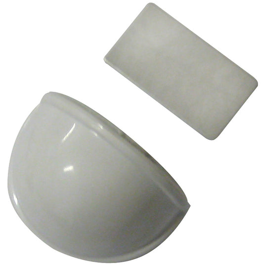 Utilia FERMAPORTE MAGNETICO ADESIVO BLISTER 1 PZ  Bianco 12.00 confezioni