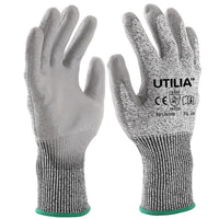 Utilia GUANTI ANTITAGLIO IN NYLON/POLIURETANO Col. Grigio tg. 8 12.00 paia
