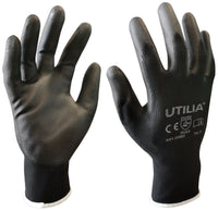 Utilia GUANTI IN POLIURETANO Col. Nero tg. 7 12.00 paia