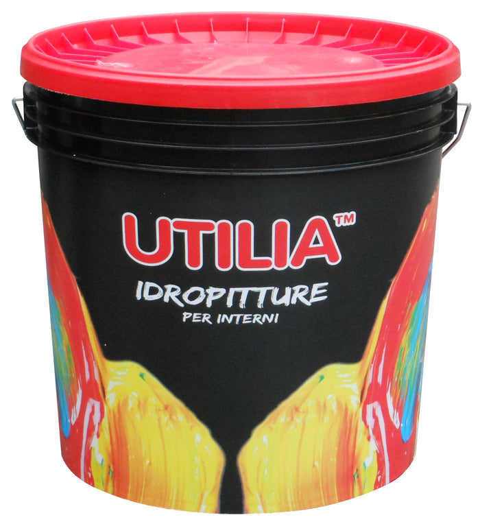 Utilia IDROPITTURA A TEMPERA col. Bianco lt.14