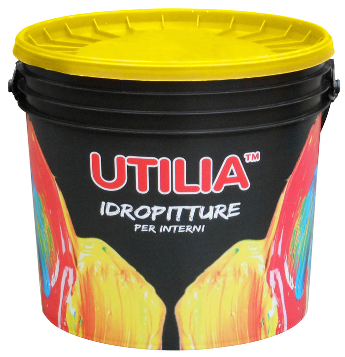 Utilia IDROPITTURA LAVABILE col. Bianco lt. 4