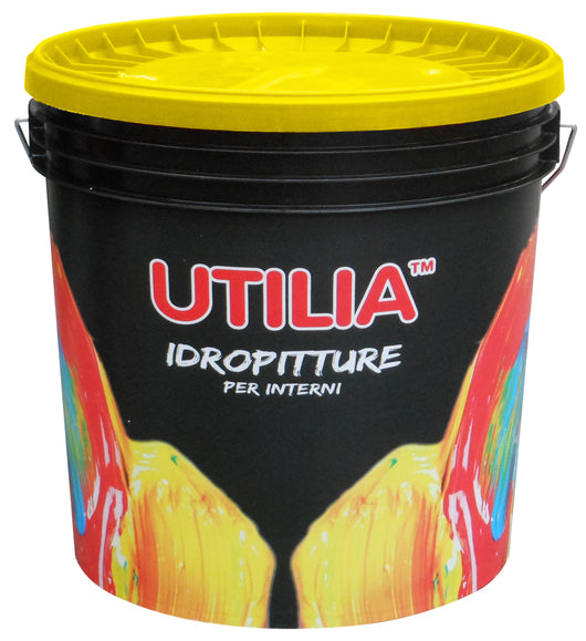 Utilia IDROPITTURA LAVABILE col. Bianco lt.14