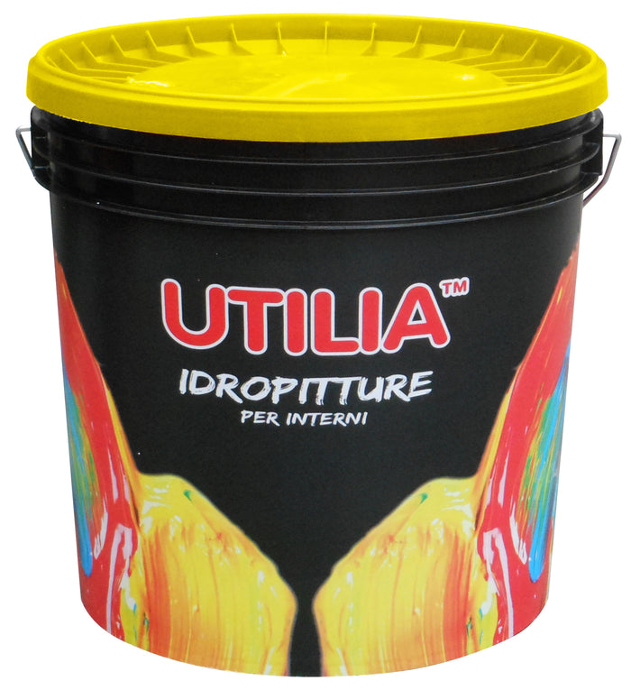 Utilia IDROPITTURA LAVABILE col. Bianco lt.14