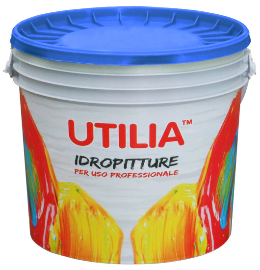Utilia IDROPITTURA SUPERLAVABILE col. Bianco lt. 4