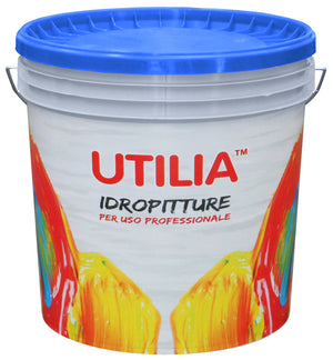Utilia IDROPITTURA SUPERLAVABILE col. Bianco lt.14