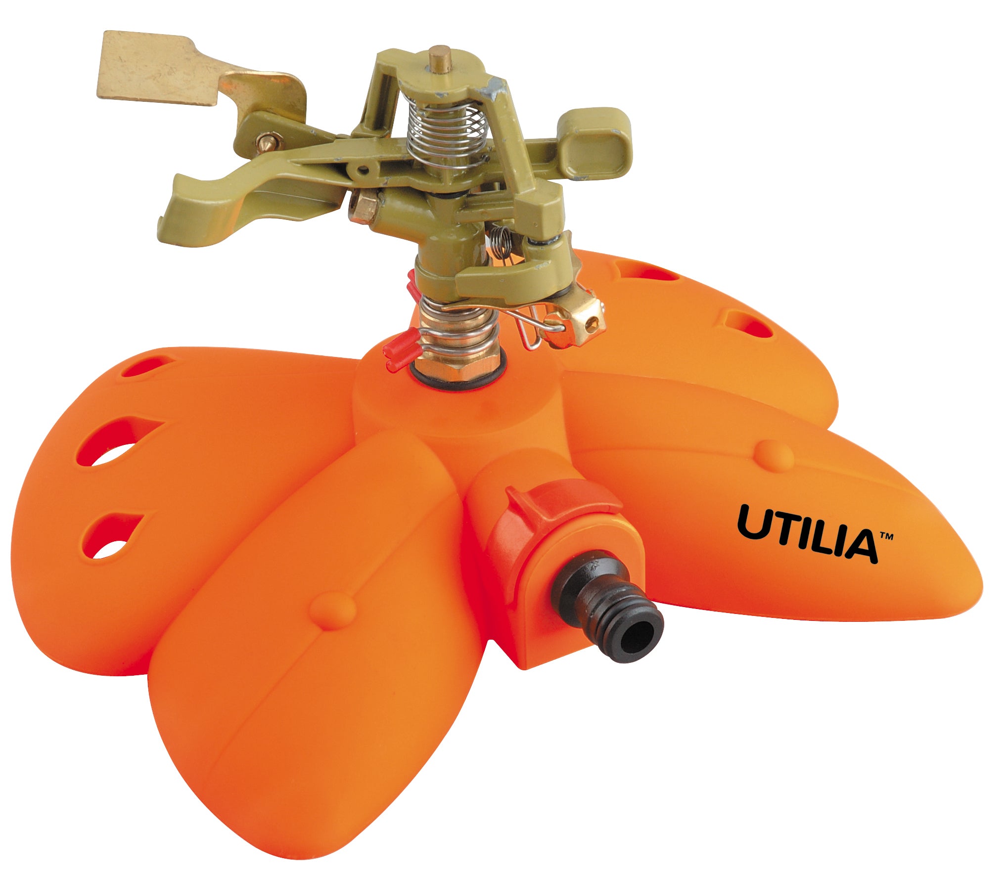 Utilia IRRIGATORE A SETTORE IN ZINCO/OTTONE CON BASE  mis. 1/2M