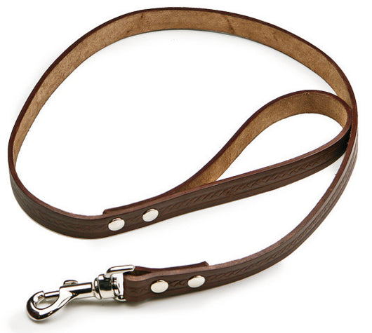 Utilia Pet GUINZAGLIO IN CUOIO EXTRA STAMPATO cm. 110x2,0 col. Assortiti