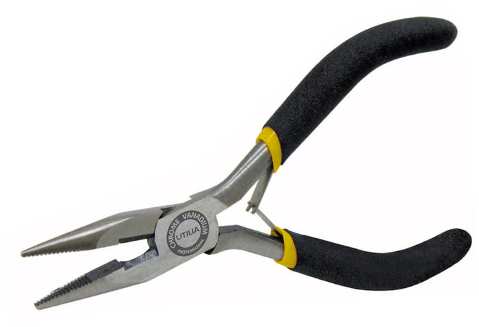 Utilia PINZA A BECCHI 1/2 TONDI DIRITTI PROFESSIONALE  mm. 120 6.00 pz