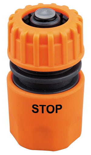 Utilia RACCORDO RAPIDO CON ACQUASTOP  mis. 1/2 24.00 pz