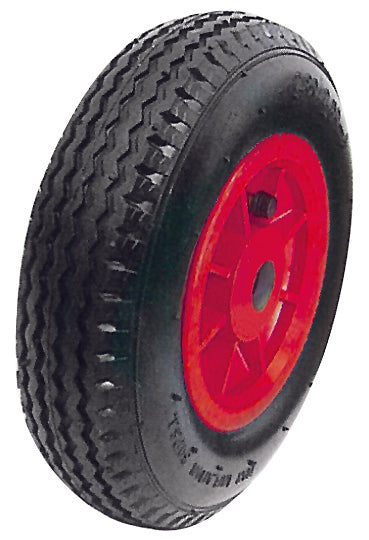 Utilia RUOTA CON CAMERA D'ARIA PER CARRELLI PORTASACCHI Ø mm.215 Ø foro mm.20