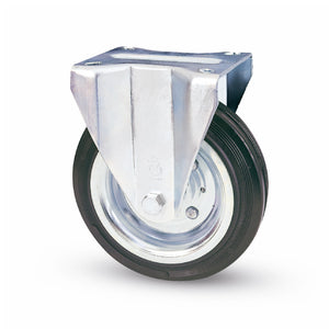 Utilia RUOTA FISSA PER CARRELLI  mm.100-piastra mm.102x76