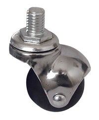 Utilia RUOTA GIREVOLE PER MOBILI CUFFIA CROMATA  mm. 40-perno M8x15 4.00 pz