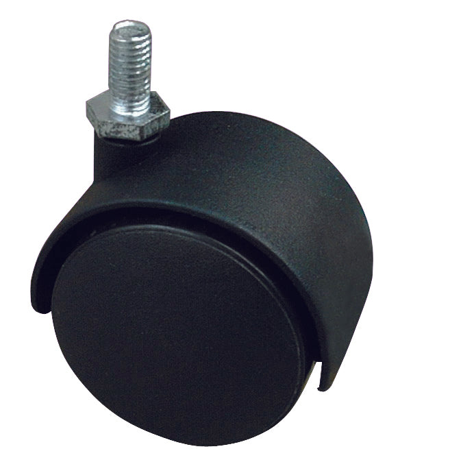 Utilia RUOTA GIREVOLE PER MOBILI CUFFIA NYLON  mm. 40-perno M8x15 4.00 pz