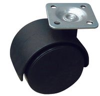 Utilia RUOTA GIREVOLE PER MOBILI CUFFIA NYLON  mm. 50-piastra mm. 38x38 4.00 pz