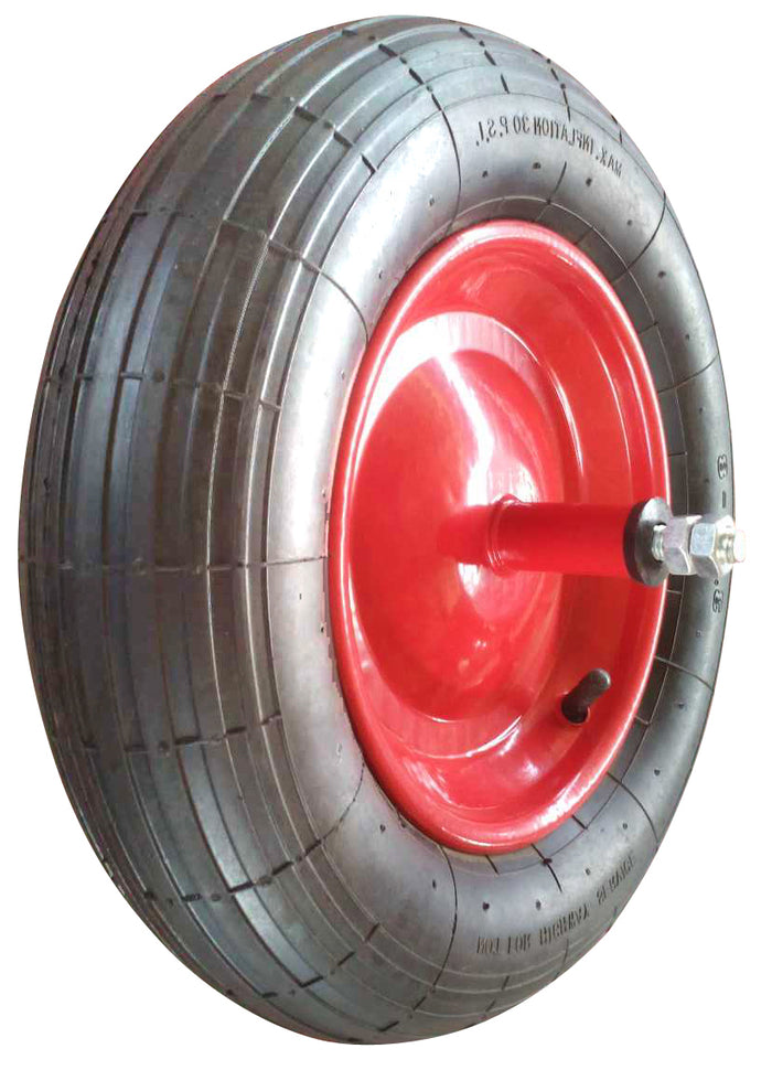 Utilia RUOTA PIENA X CARRIOLA EUROSTARK  PERNO CM.26/ASSE CM.20.5