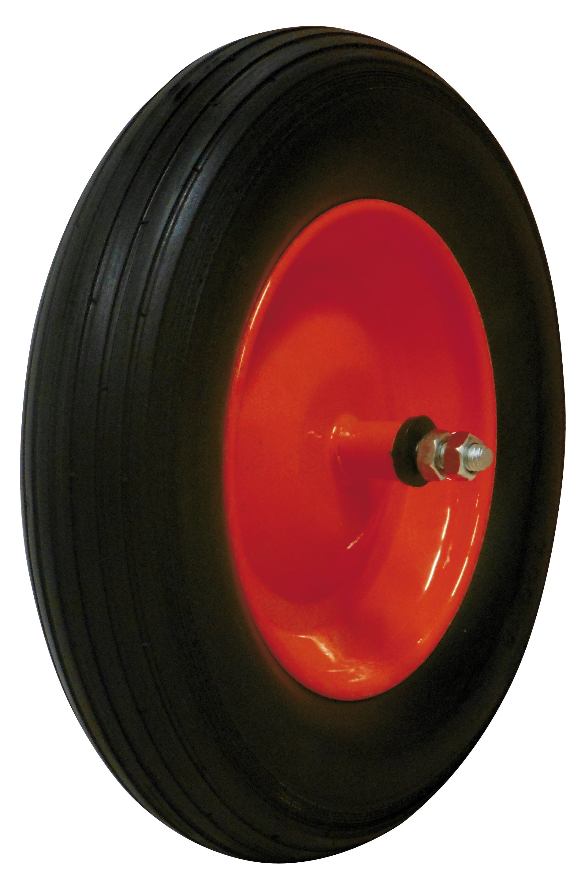 Utilia RUOTA PIENA X CARRIOLA MIS.3.50x8 PERNO CM.21/ASSE CM.15,5