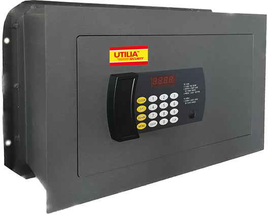 Utilia Security CASSAFORTE ELETTRONICA DA MURO Chiusura con combinatore mm. 310x195x210 h