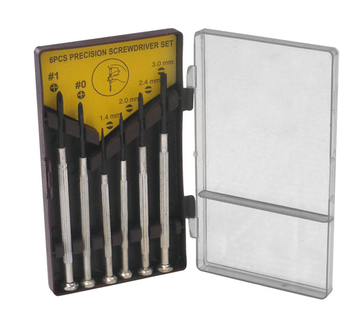 Utilia SERIE CACCIAVITI PER OROLOGIAIO 6 PZ.