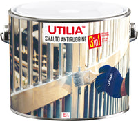 Utilia SMALTO ANTIRUGGINE lt. 2,5 Bianco opaco 2.00 pz
