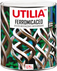 Utilia SMALTO SINTETICO FERROMICACEO ml. 750 Grigio chiaro 6.00 pz