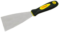 Utilia SPATOLA PER STUCCO INOX MOD. CLASSICO MANICO IN GOMMA  mm. 20 12.00 pz