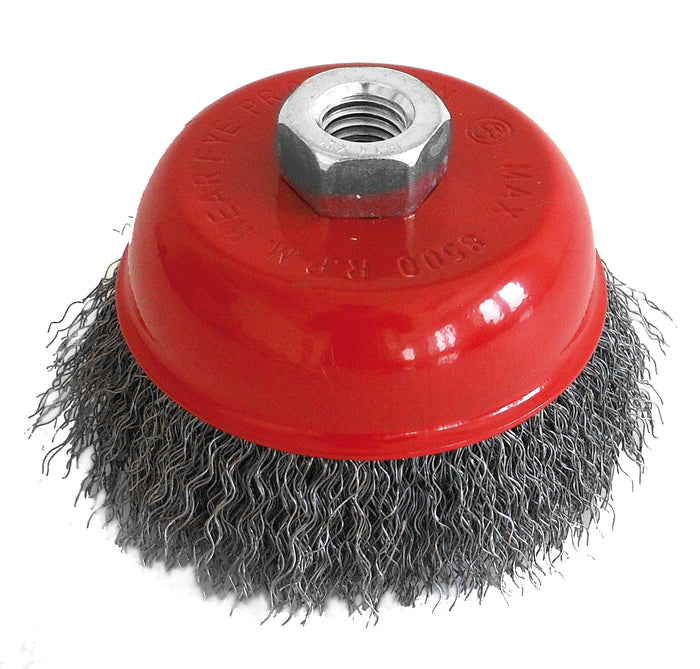 Utilia SPAZZOLA A TAZZA attacco M14  Ø mm. 75