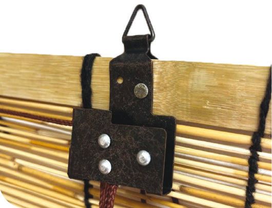 Utilia TOP QUALITY ARELLE STUOIA IN CANNICCIO NATURALE CON CARRUCOLA cm.  90x180 h