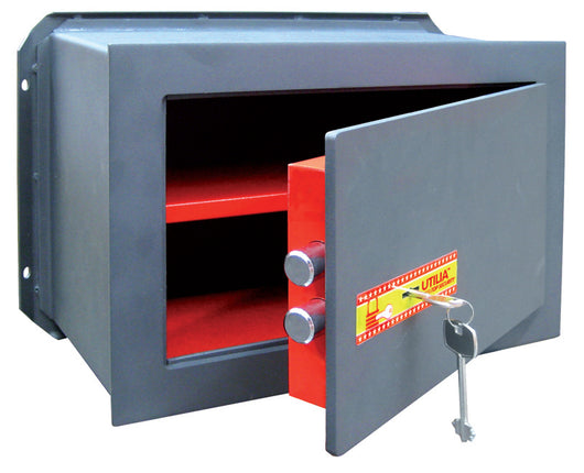 Utilia TOP Security CASSAFORTE DA MURO Chiusura con chiave mm. 310x200x210 h
