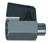 VALVOLA A SFERA MINI PER COMPRESSORI M/F  mis.1/4 5.00 pz