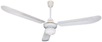 VENTILATORE DA SOFFITTO CON 3 PALE IN METALLO CON LUCE 60 W Ø cm. 140