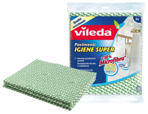 Vileda PANNO PAVIMENTI IGIENE SUPER PZ. 3 cm. 45x50 15.00 confezioni