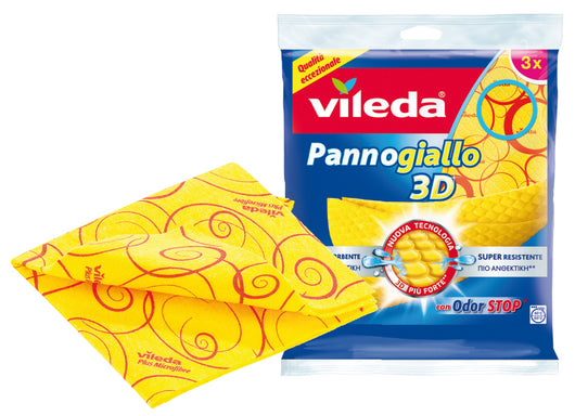 Vileda PANNO PAVIMENTI PANNOGIALLO PZ. 3 cm. 40x36 20.00 confezioni