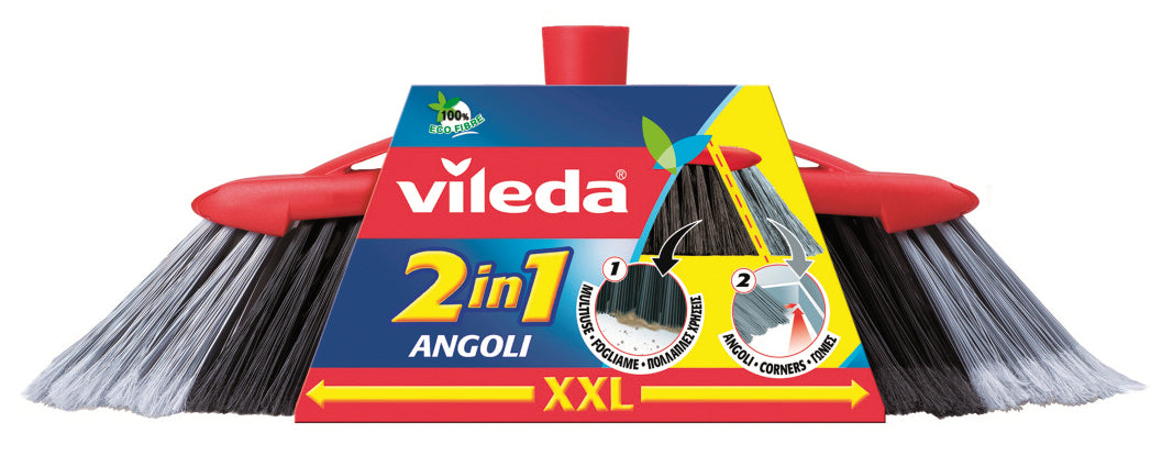 Vileda SCOPA 2IN1 ANGOLI cm. 36 6.00 pz