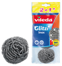 Vileda SPIRALE GLITZI INOX 2+1 PZ. 8.00 confezioni