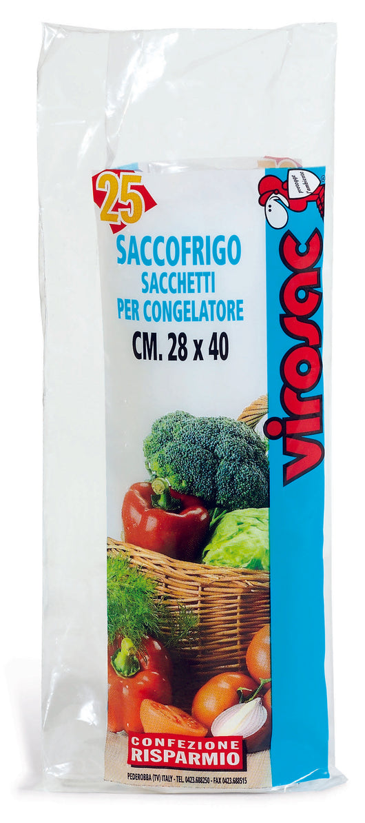 Virosac SACCHETTO PER CONGELATORE SACCOFRIGO cm. 40x50 15 sacchi 50.00 rotoli