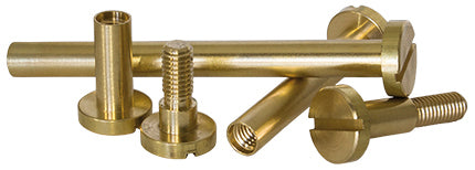 VITE A CANNOCCHIALE IN OTTONE Ø 6x40 mm. 100.00 pz