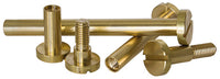 VITE A CANNOCCHIALE IN OTTONE Ø 6x40 mm. 100.00 pz